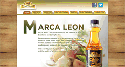 Desktop Screenshot of marcaleon.com